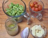 Foto del paso 1 de la receta: Ensalada de ejotes, tomates y palmitos