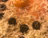 Foto del paso 5 de la receta: Pizza dos quesos y huevo