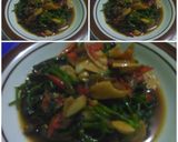 Foto langkah ke 3 dari resep Kangkung belacan ma2 Rakha.