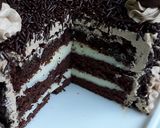Foto langkah ke 9 dari resep Mocca taart.