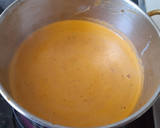 Foto del paso 3 de la receta: Crema de tomate -con mozzarella frita y pesto-