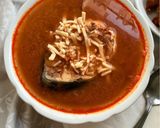 Ponty halászlé gyufatésztával recept fázis 3 fotója