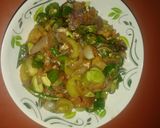 Foto langkah ke 2 dari resep Ikan asin cabe hijau.