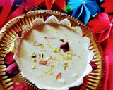 A picture of step 3 of Sattu kheer.