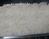 صورة لخطوة 2 من وصفة صينيه رز بدجاج والقشطه والجبن