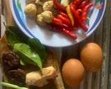 Foto langkah ke 1 dari resep Daging Lapis Telur Pedas.