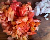A picture of step 1 of 💚 Scrambled Eggs with Tomatoes.