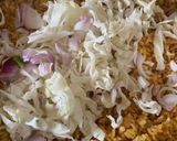 A picture of step 2 of Smokey rice.