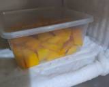 Sorbet mangga langkah memasak 1 foto