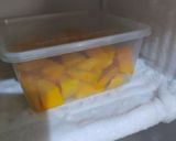 Foto langkah ke 1 dari resep Sorbet mangga.