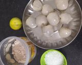 A picture of step 1 of Lychee Juice.