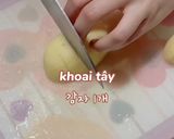 Hình bước làm 2 của món Gà hầm jjimdak (찜닭)