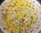 A picture of step 4 of Spicy Ham and Broccoli 🥦 Quiche.
