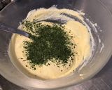 Une image de l'étape 6 de Flans ricotta et noix crème de moutarde (pâte sablée maison aux kiwis).