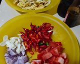 Foto langkah ke 2 dari resep Tumis Kecap Tahu Telur.