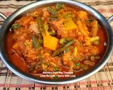 A picture of step 5 of Mix Veg Kadai.