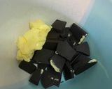 รูปขั้นตอนการทำที่ 1 ของ Chocolate lava keto