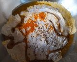 A picture of step 5 of Sarson Ka Saag and Makki Methi Poori.