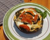 Foto del passaggio 8 della ricetta Melanzana grigliata pomodoro e mozzarella