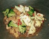 Foto langkah ke 6 dari resep Stir-fried Tempe with vegetables.