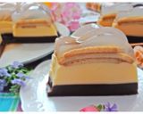 Foto langkah ke 8 dari resep Puding marie regal 3 lapis.