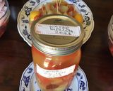 A picture of step 6 of California Farm Watermelon Punch and Pickled Kimchi Rind.