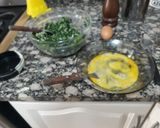 Foto del paso 1 de la receta: Buñuelos de espinaca