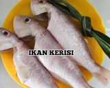 Gambar langkah 1 resipi Singgang Ikan Kerisi Terengganu.