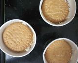 A picture of step 4 of No bake pudding cake.