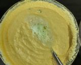 A picture of step 3 of Masala rava dhokla cake.
