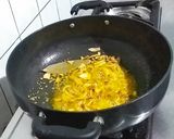 A picture of step 2 of Potato and Fresh greenpeas Curry.