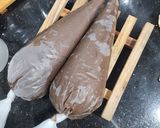 Foto langkah ke 5 dari resep Vla Kue Soes coklat.