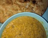 A picture of step 8 of Tarka dal.