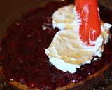 Meggyes-mascarponés máktorta recept fázis 10 fotója
