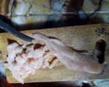 Foto del paso 1 de la receta: Revuelto de pollo #S.O.SFranco