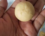 Foto langkah ke 4 dari resep Bomboloni Empuk isian Cokelat.