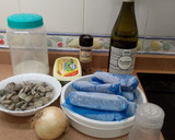 Foto del paso 1 de la receta: Lomos de merluza con almejas (económica)