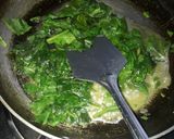 A picture of step 1 of Palak cheese balls.