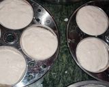 A picture of step 2 of Rava idli.