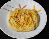 A picture of step 9 of Hummus recipe.