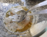 Foto del paso 3 de la receta: Espárragos envueltos en masa de hojaldre al horno gratinados y hamburguesa de merluza