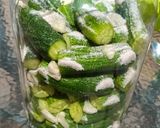 Házi kovászos uborka recept fázis 2 fotója