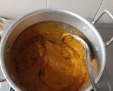 A picture of step 3 of Hurali bassaru/horse gram sambar.