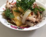 Hình bước làm 4 của món Mực xào chua ngọt