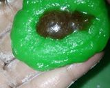 Foto langkah ke 5 dari resep Mochi pandan isi pasta coklat.