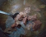 A picture of step 2 of Yakhni polao restaurant style 😋😋.