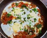 शाकशुका (shakshuka recipe in marathi) रेसिपी स्टेप 4 फोटो