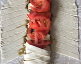 Foto del paso 8 de la receta: Trenza de espinacas, champiñones, queso de Cabra y tomate