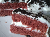Eggless Red Velvet Cake