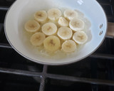 A picture of step 2 of Fry Banana with honey 🍯 🍌.